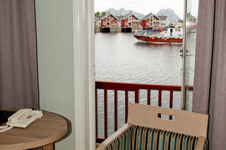 Scandic Solvaer, Solvaer, Lofoten, superior room, view